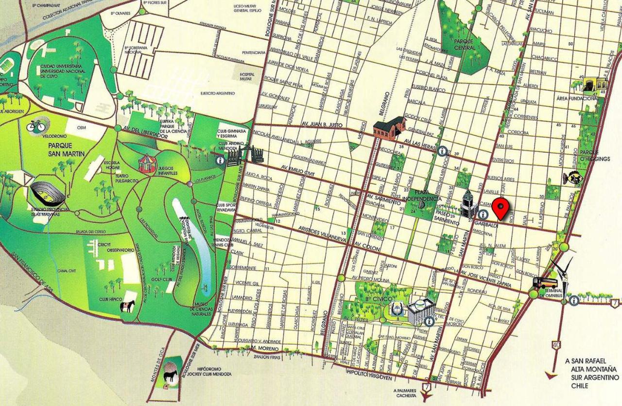 Departamento Monoambiente, A Metros De Peatonal Sarmiento Lejlighed Mendoza Eksteriør billede